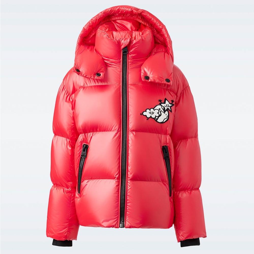 MACKAGE KIDS JESSE-ML RED 12 - BRAND NEW UNISEX KIDS DOWN JACKET